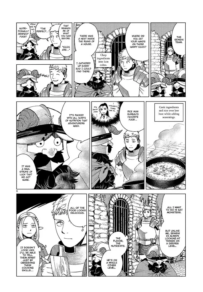 Delicious in Dungeon Chapter 40 image 08_optimized